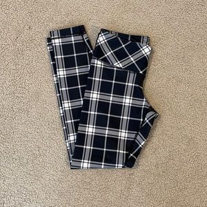 Barely Worn Plaid Leggings